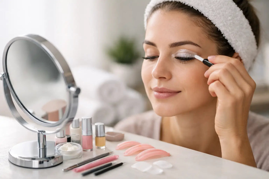 How to Use a Lash Lift Kit at Home