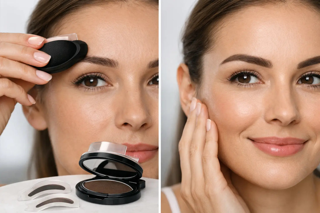 Eyebrow Stamp Before and After Results