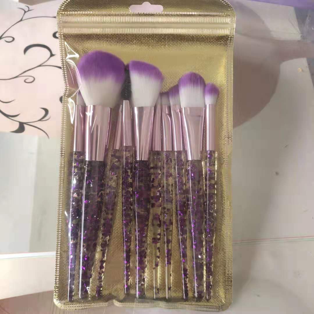 10-Piece Makeup Brush Set for Beauty and Blending