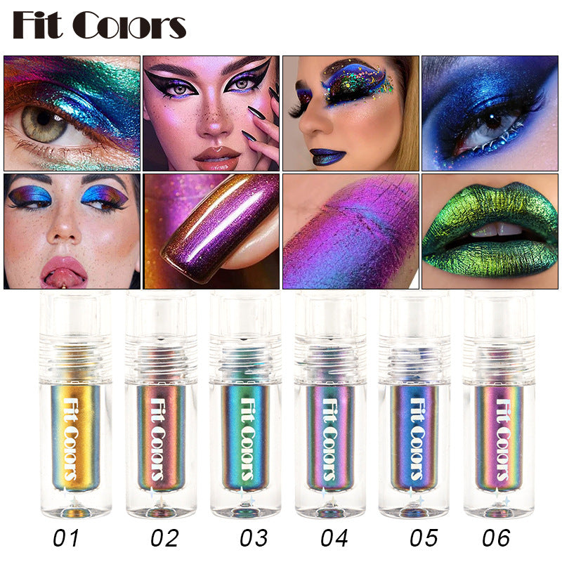 Aurora Long Lasting Multi Chrome Eyeshadow Pigments